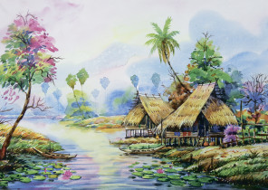 " ФРЕЯ" Пазл 1000 элемент. PZL- 1000/ 31 Солнечная даль