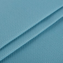 Канва K04 " Gamma" Aida №14 цв. 100% хлопок 150 x 100 см ± 2 см голубой