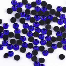 Страз клеевой " Zlatka" RS/ 144 SS10 2. 7 - 2. 9 мм акрил 144 шт в пакете с еврослотом 013 синий ( sapphire) 