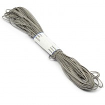 Тесьма отделочная сутаж (шнур отделочный) 1.8 мм х 20 м 964012 / серый