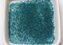 Бисер Япония круглый 15/0 10г 0167BD изумруд, радужный прозрачный